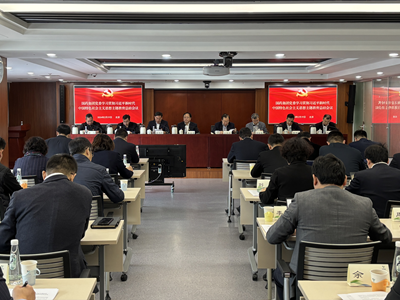 pg电子集团党委召开学习贯彻习近平新时代中国特色社会主义头脑主题教育总结聚会